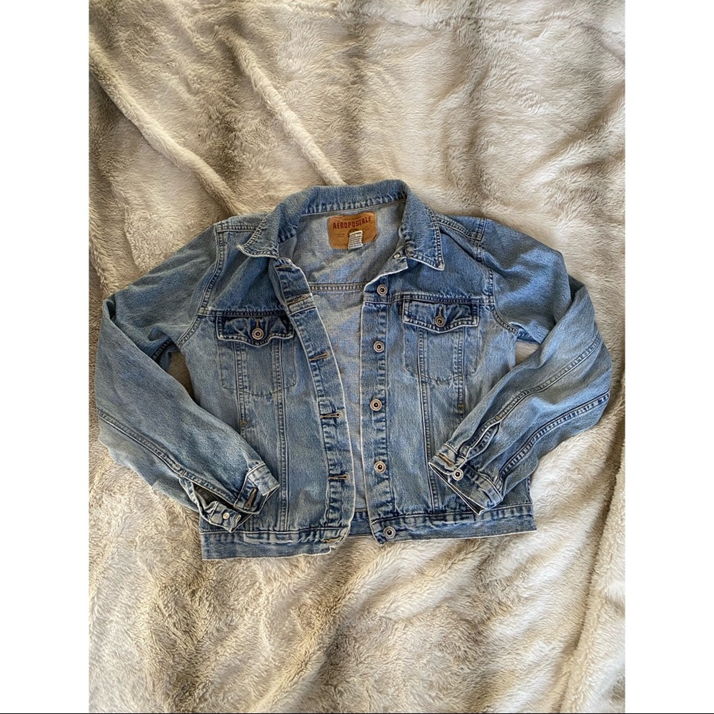 Aeropostale denim jacket Sz Med